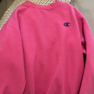 Pink Champion Crewneck